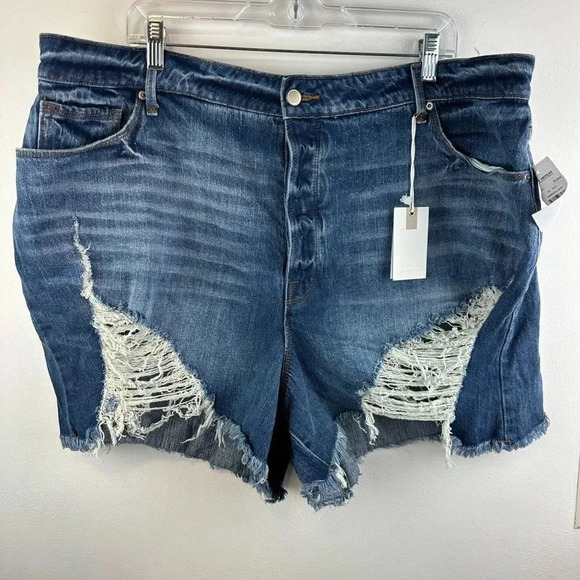 Good American I Bombshell Shorts Ss 20 NWT - Picture 4 of 16